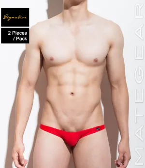 [2pc/Pack] Sexy Men's Swimwear Signature Mini Swim Bikini - Kum Ja (Without Lining)