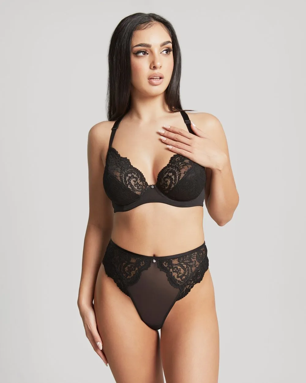Addison High Leg Brazilian Tanga