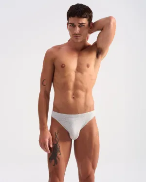 Body Bamboo Bikini Brief - Grey Marle