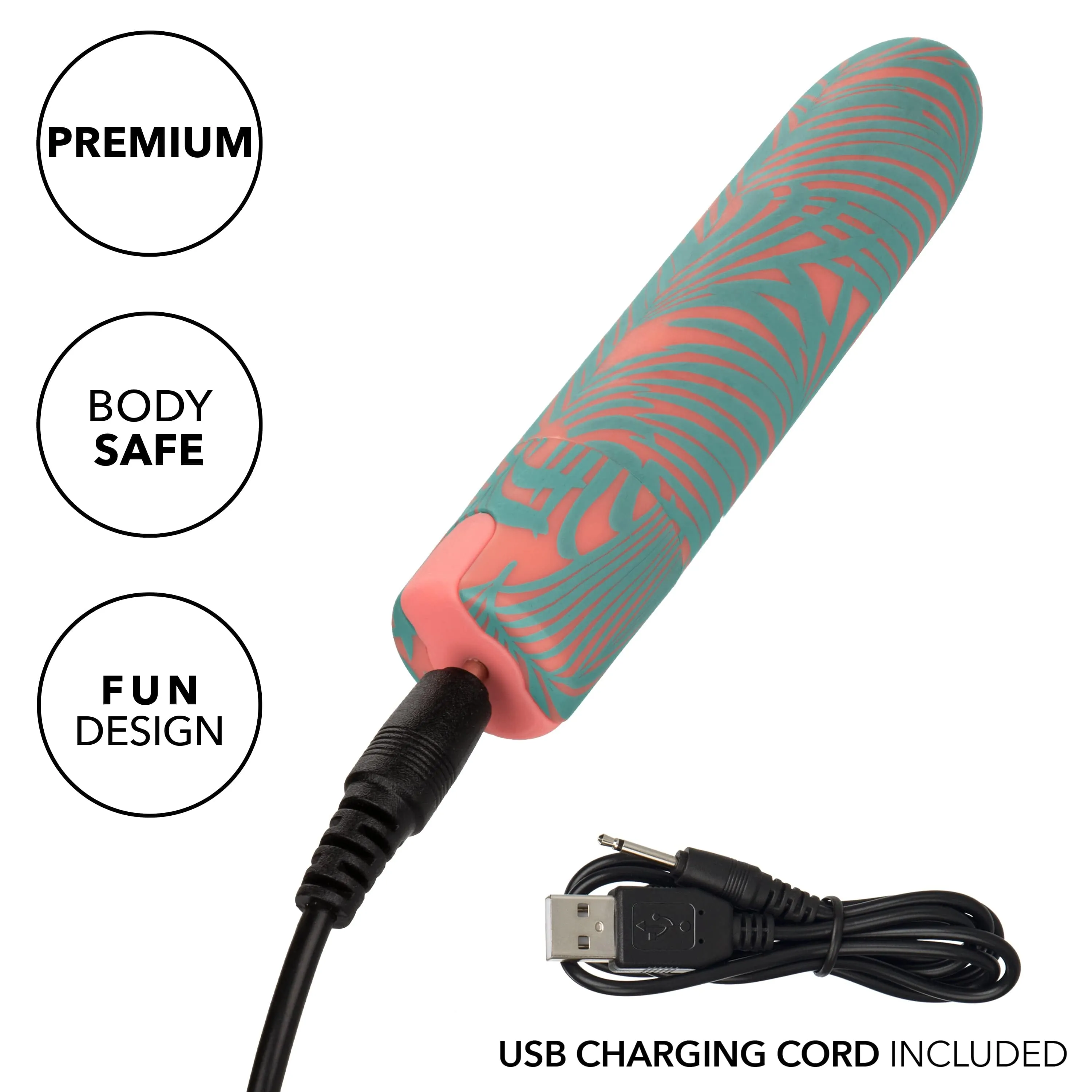 California Exotics - Naughty Bits You Do You Mini Massager Bullet Vibrator (Multi Colour)