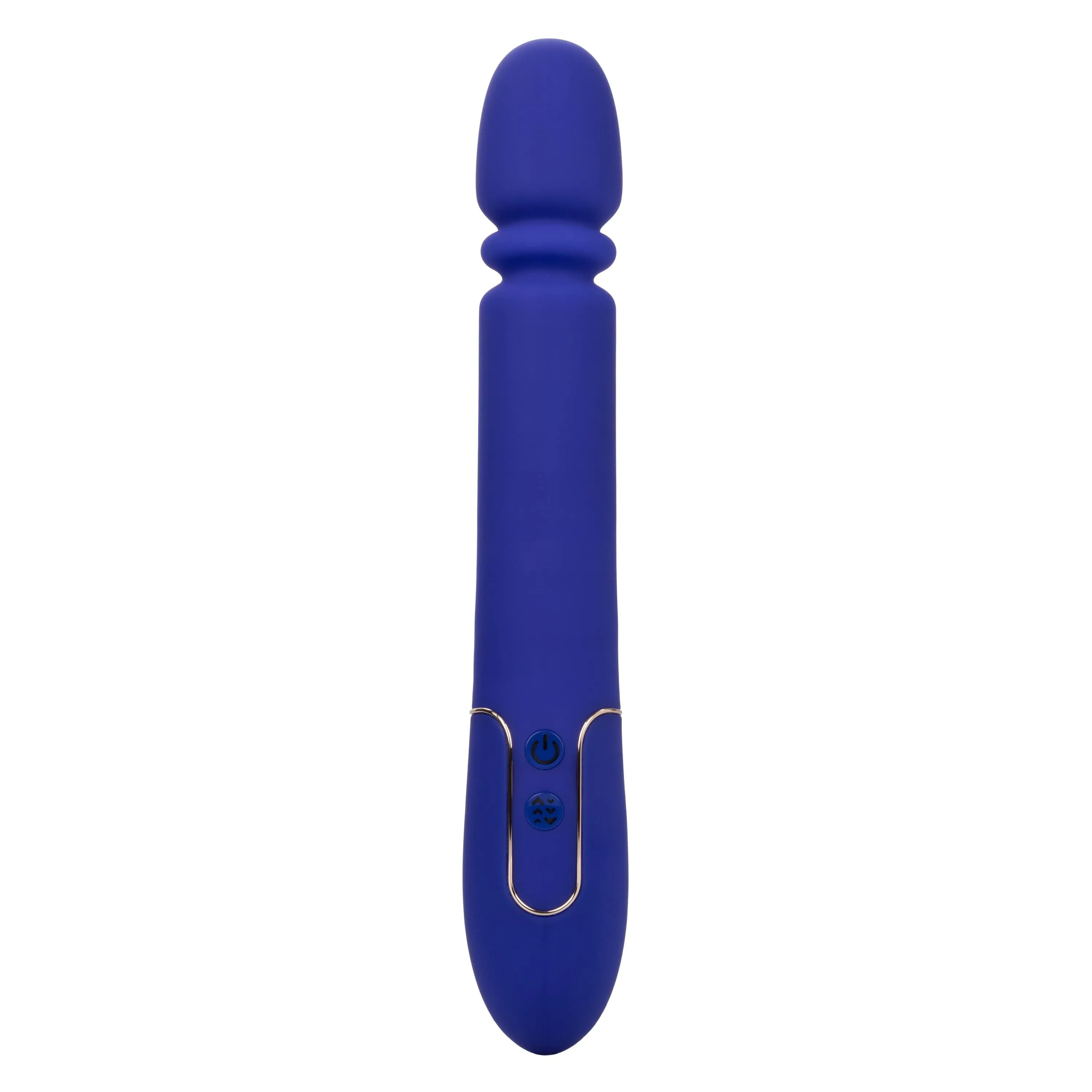 California Exotics - Shameless Slim Thumper Wand Massager (Blue)