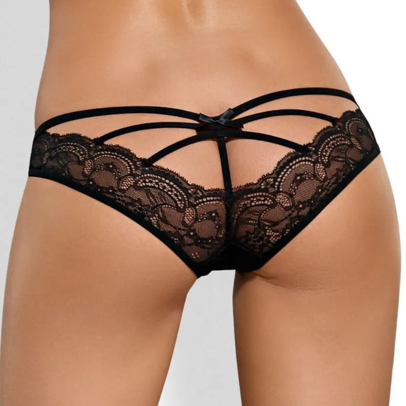 Chilot sexy Obsessive Frivolla. L/XL. negru
