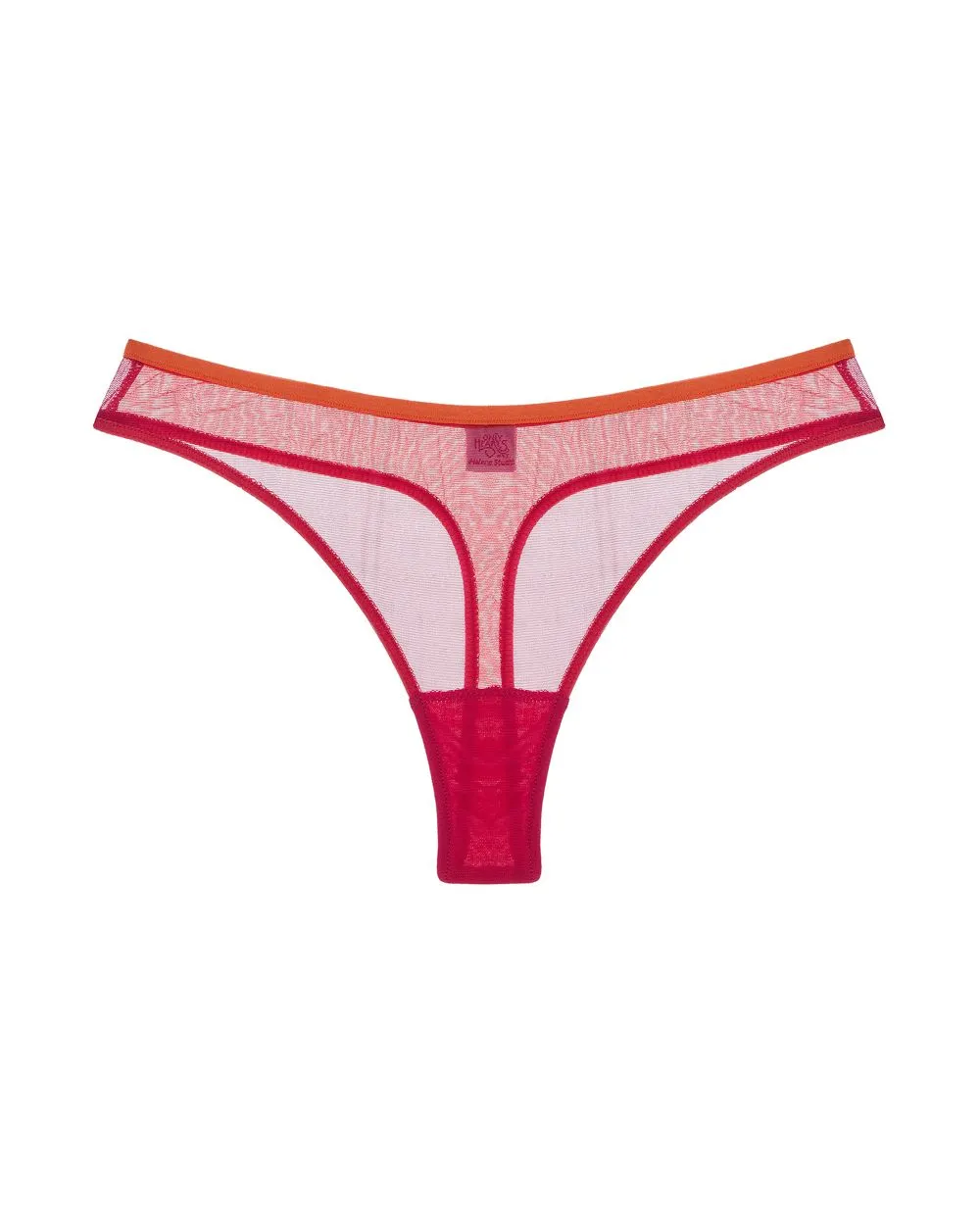 Color Block Whisper Basic Thong