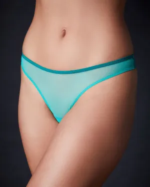 Color Block Whisper Basic Thong