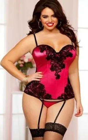 Come On Over Corset Plus Size