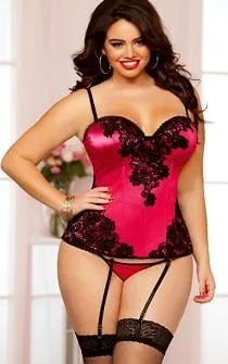 Come On Over Corset Plus Size