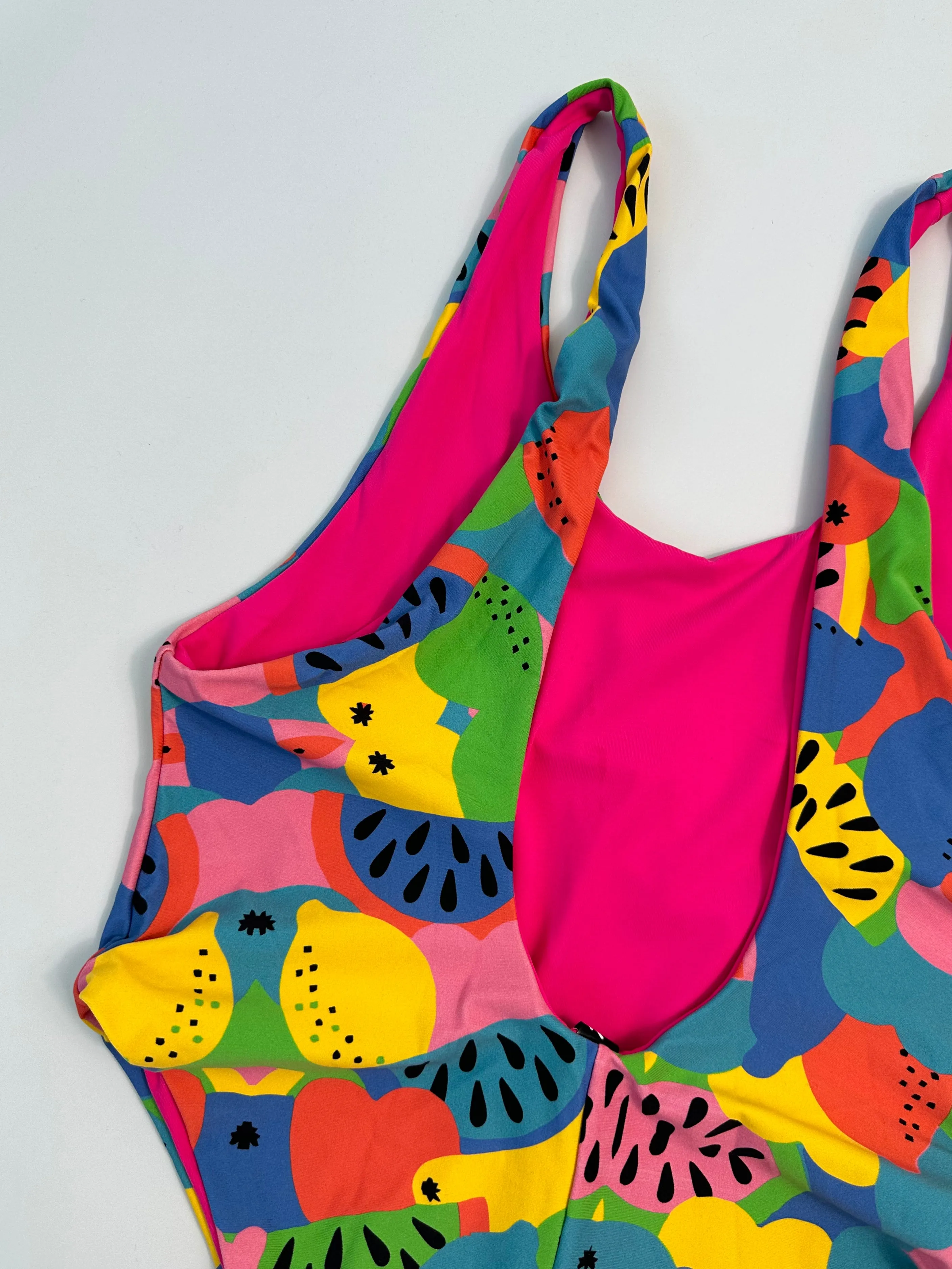 Costume Intero Funky Con Stampa Watermelon