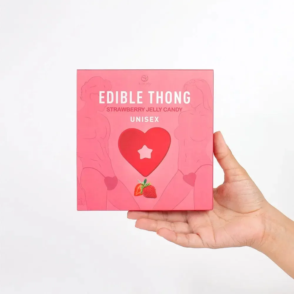 Edible Jelly Thong Strawberry Flavour