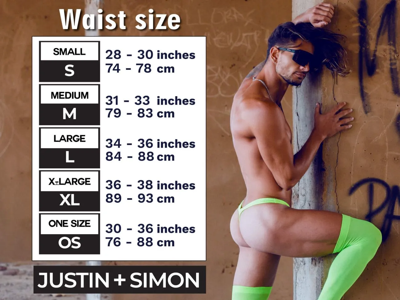 JUSTIN SIMON XSJ22 Cheek Briefs Color Lips