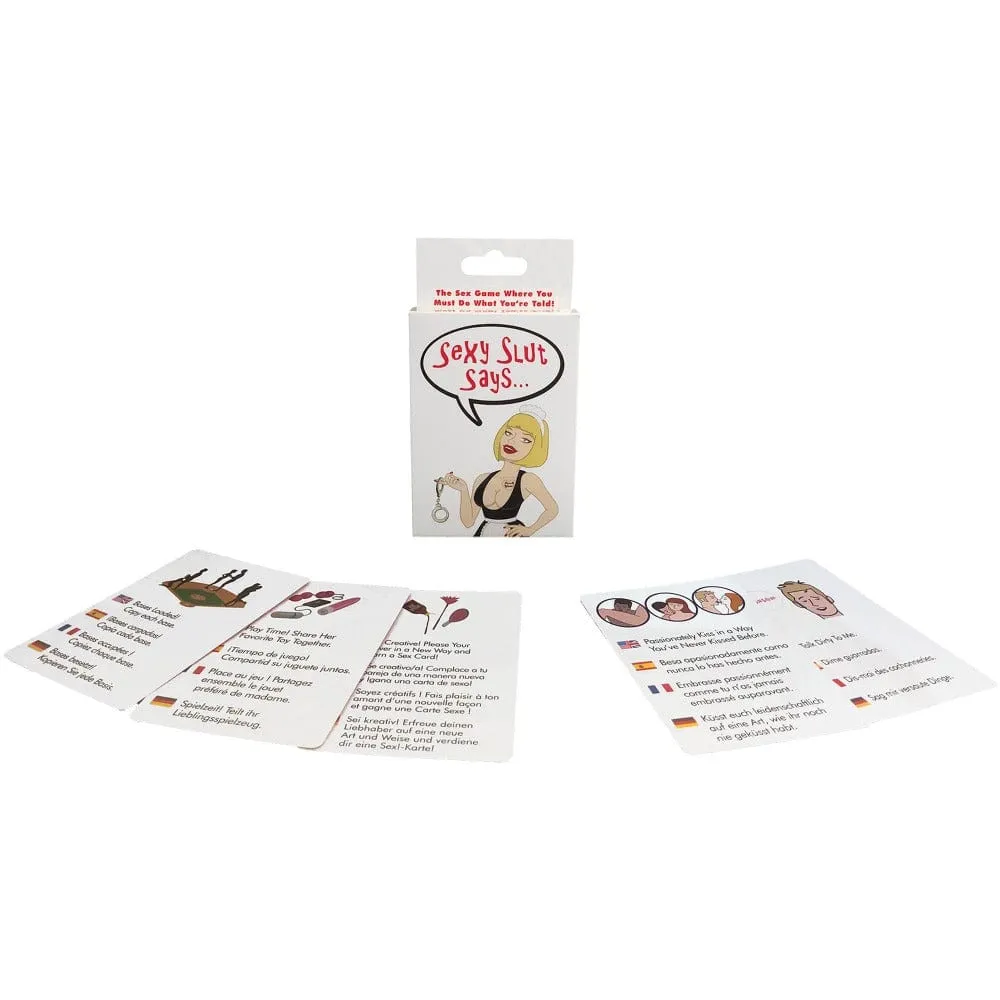 Kheper Games Sexy Slut Says Card Game