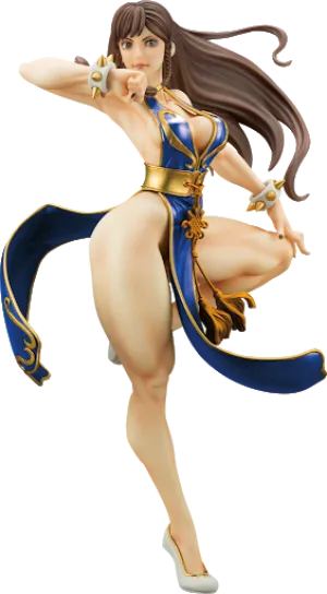 Kotobukiya NYCC 2018 Chun Li Battle Costume Limited Edition Street Fighter Bishoujo Statue SV238 Exclusive
