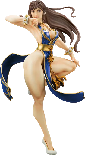 Kotobukiya NYCC 2018 Chun Li Battle Costume Limited Edition Street Fighter Bishoujo Statue SV238 Exclusive