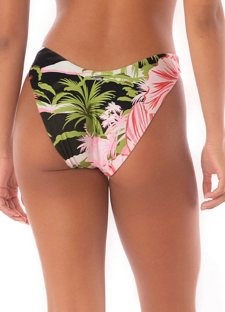 Maaji Neo Hawaiian Splendour Regular Rise Thin Side Bikini Bottom
