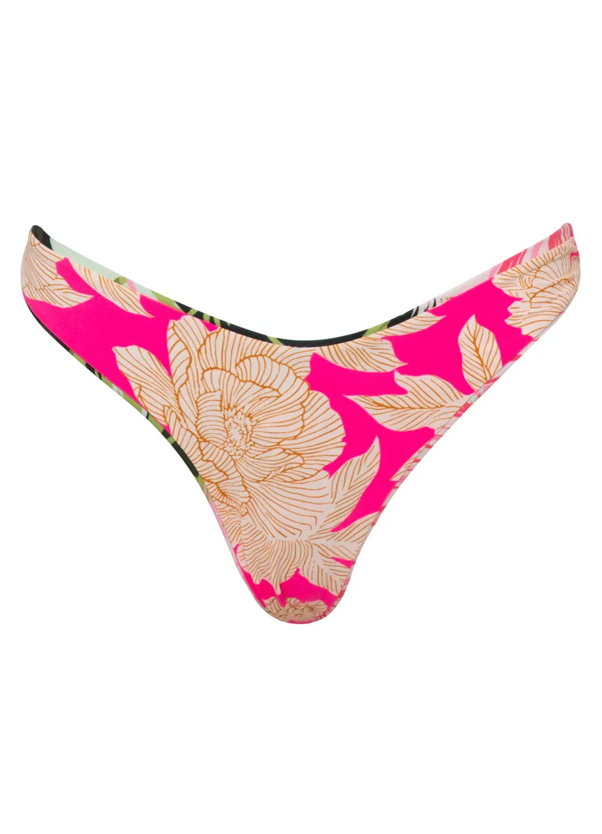 Maaji Neo Hawaiian Splendour Regular Rise Thin Side Bikini Bottom