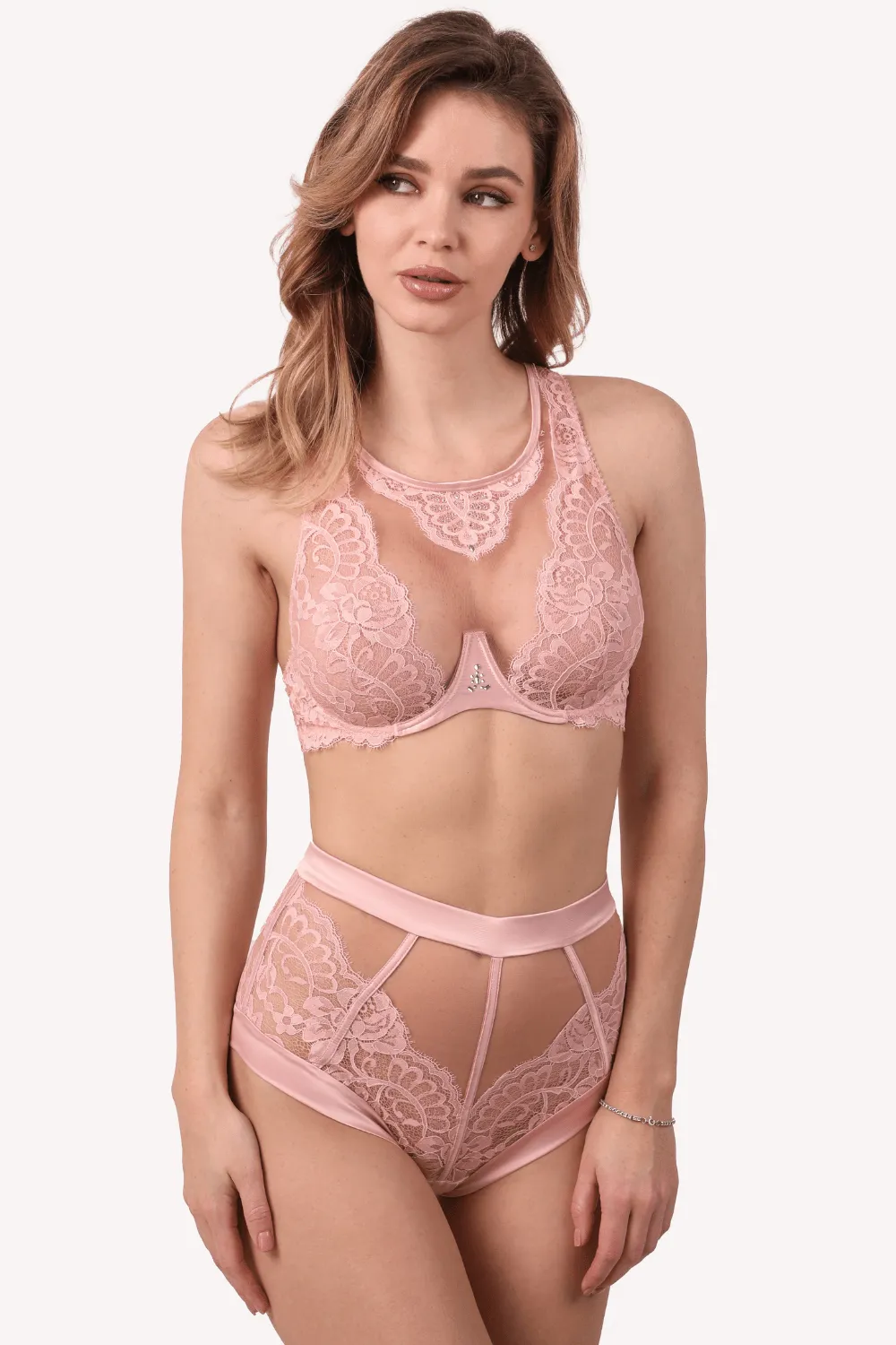 Marlene High Waisted Brazilian, Size S (UK 8)