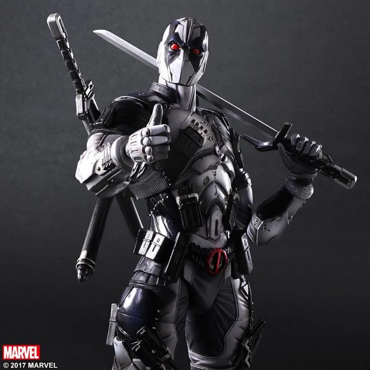 Marvel Universe Deadpool Limited Color Ver. (X-Force Color) Variant Play Arts Kai Action Figure