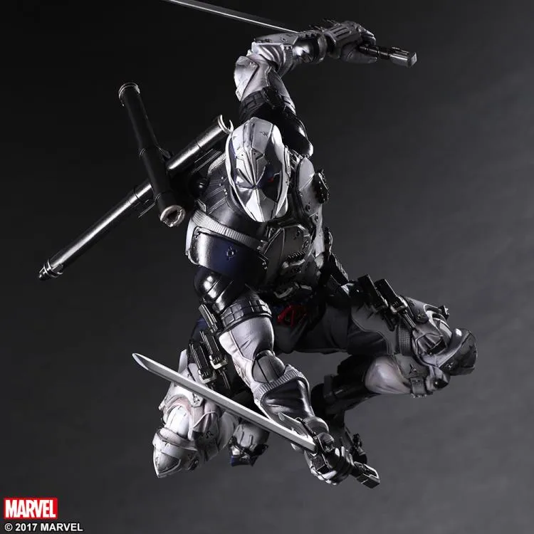 Marvel Universe Deadpool Limited Color Ver. (X-Force Color) Variant Play Arts Kai Action Figure