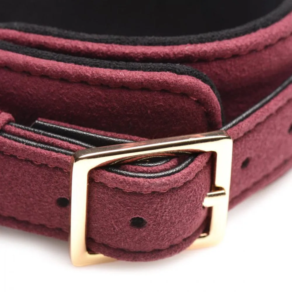 Master Series 6 Piece Velvet Bondage Set