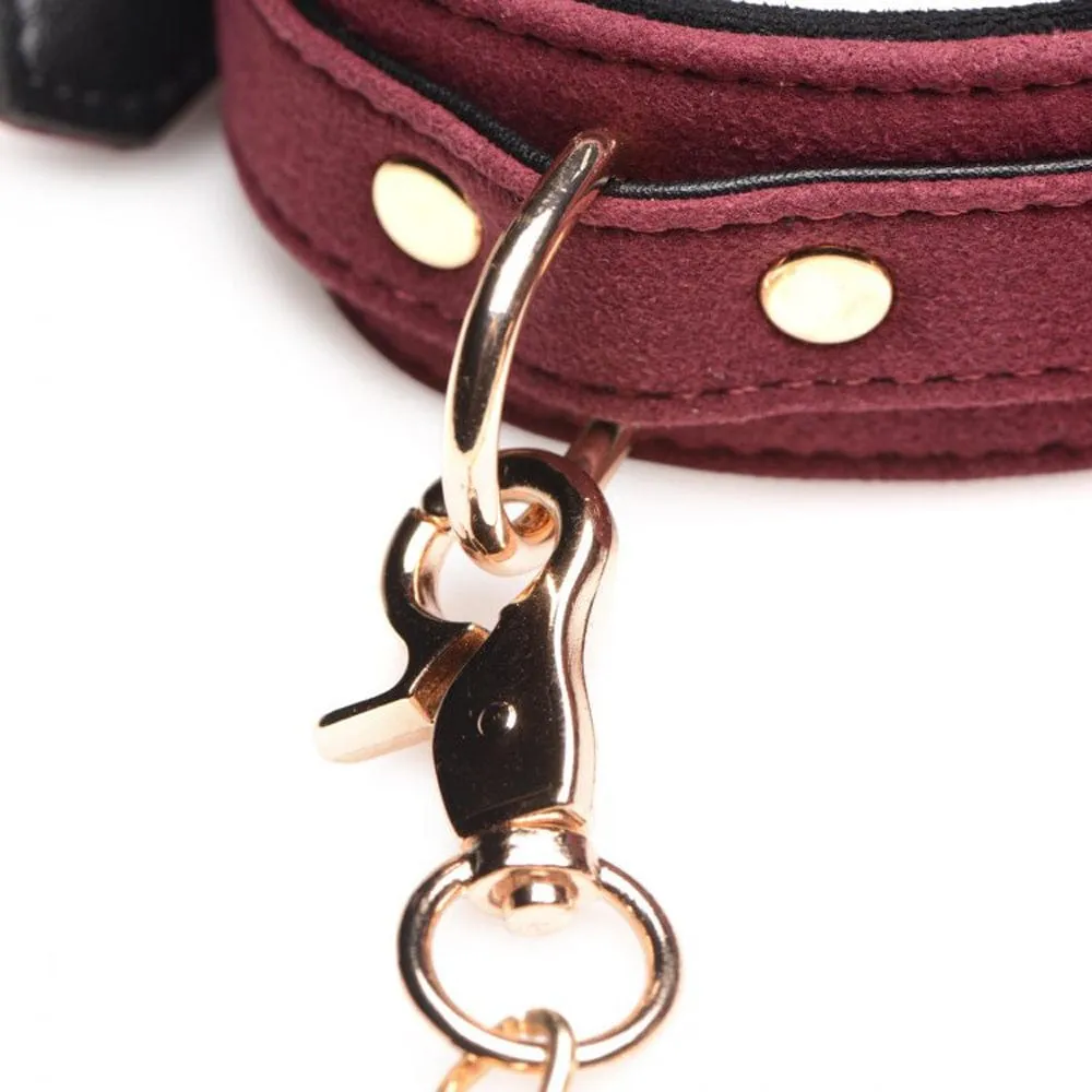 Master Series 6 Piece Velvet Bondage Set