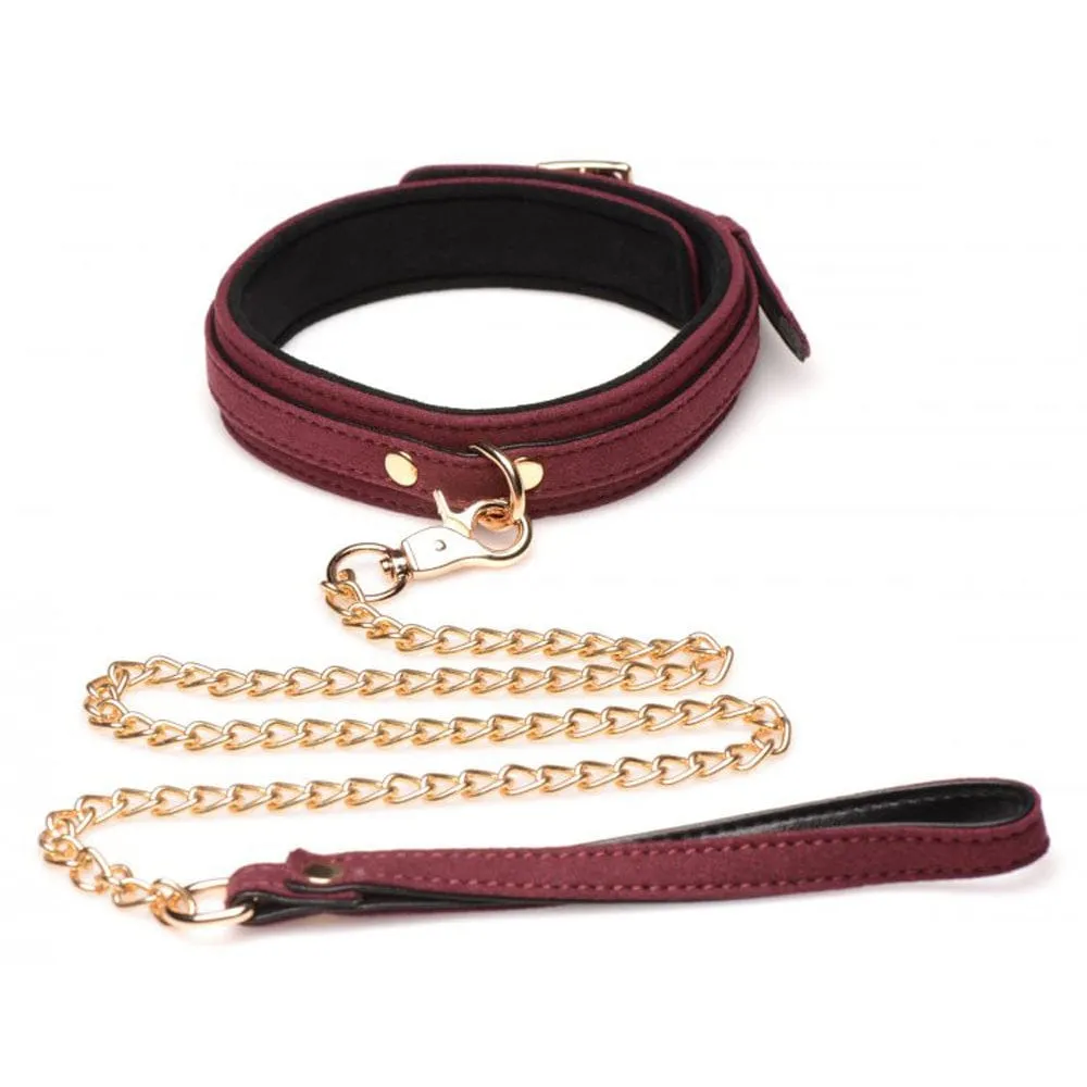 Master Series 6 Piece Velvet Bondage Set