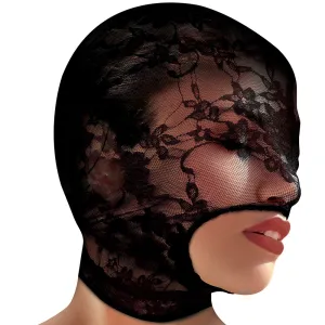 Master Series Lace Seduction Bondage Hood
