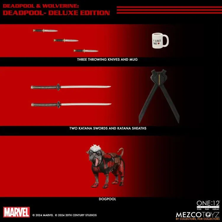 Mezco Toyz One:12 Collective Marvel - DEADPOOL - (Deadpool & Wolverine)