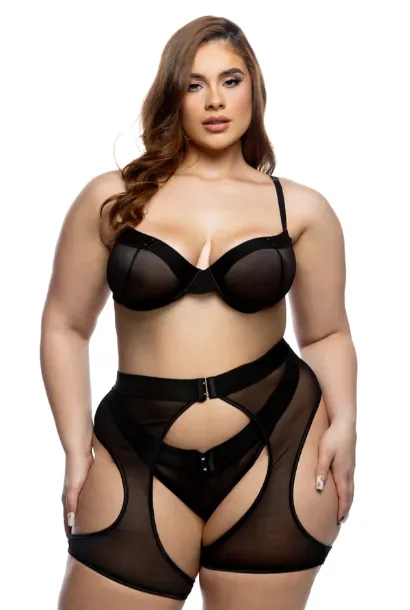 Millennium 3PC Chaps Set - Black LI806