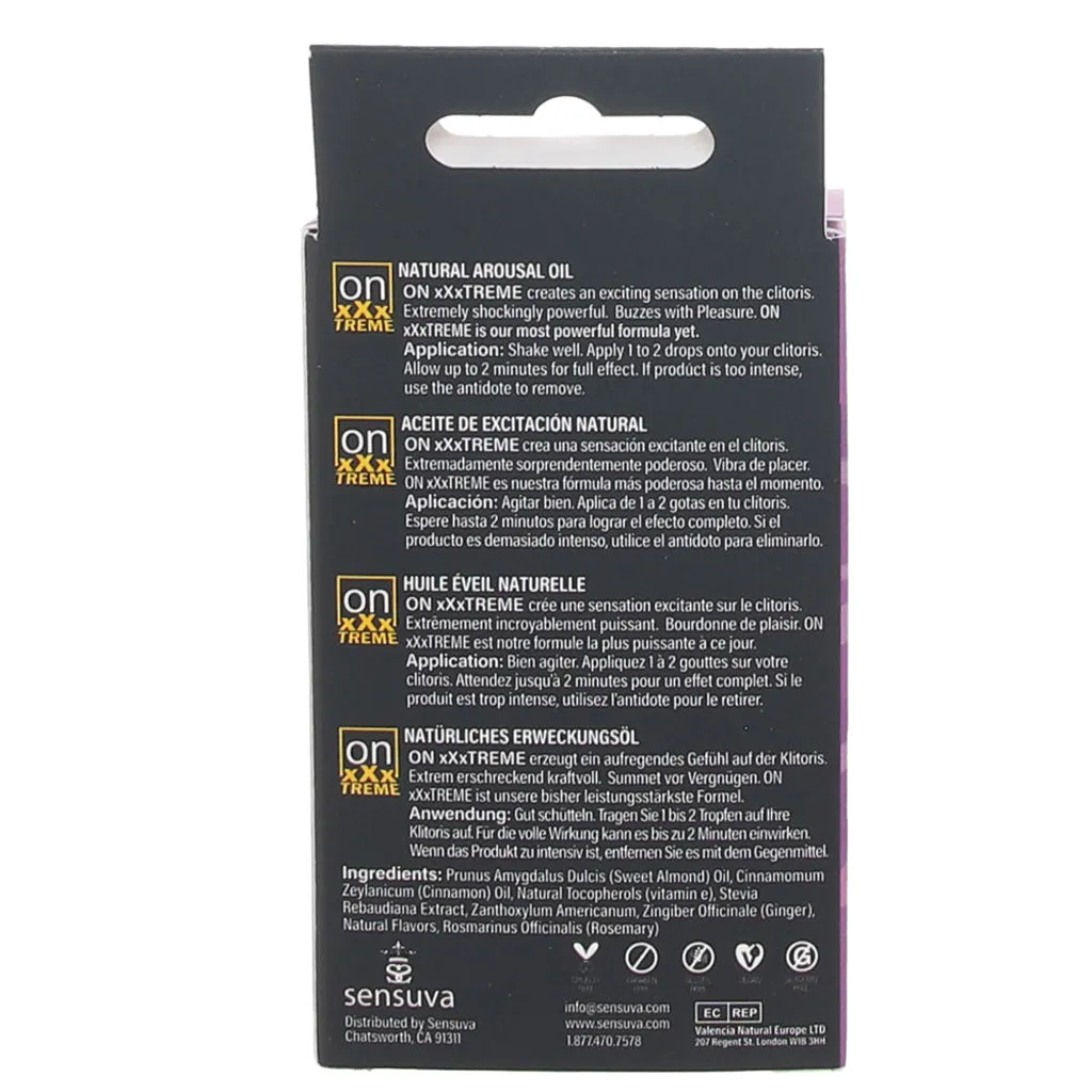 ON XXXtreme Natural Arousal Oil with Antidote