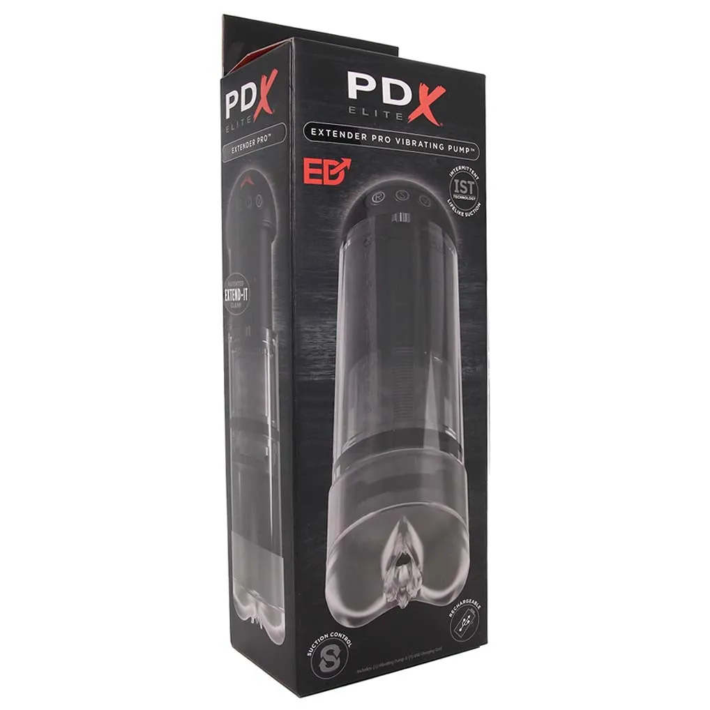 PDX Elite Extender Pro Vibrating Pump Stroker