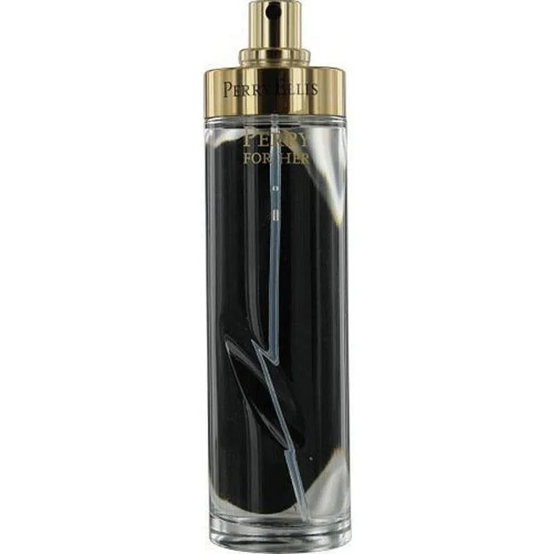 PERRY FOR HER BLACK by Perry Ellis for Women Perfume edp 3.4 oz tester