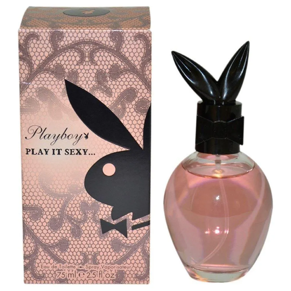 PLAY IT SEXY by Playboy Perfume for Women 2.5 oz edt NEW in BOX