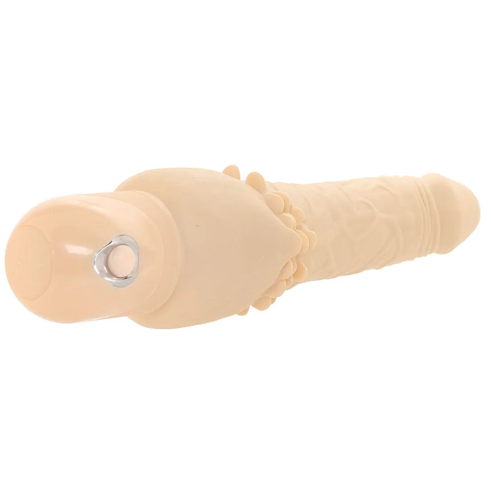 Power Stud Waterproof Cliterrific Vibe in Ivory