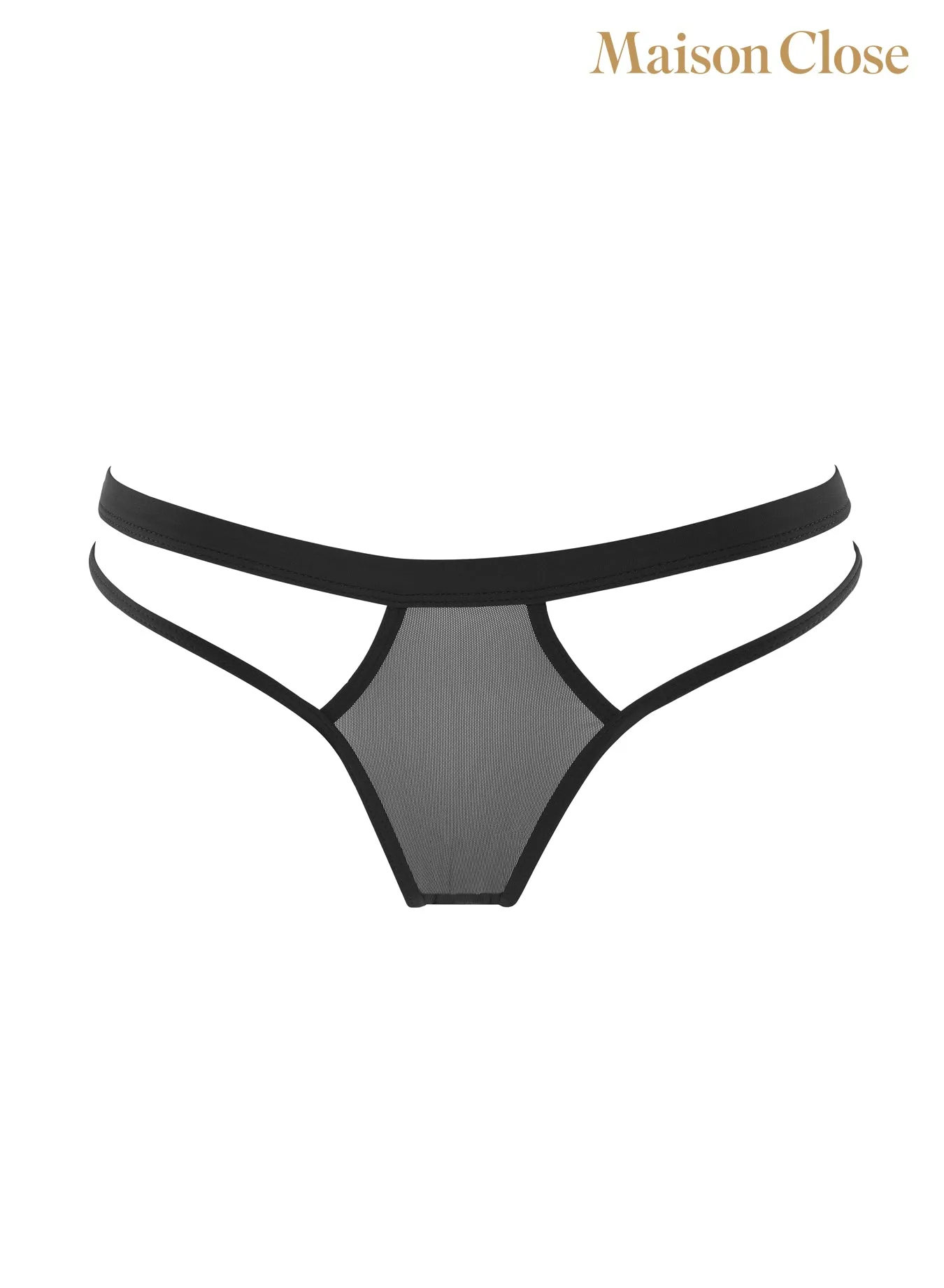 "Pure Tentation" Brief Black