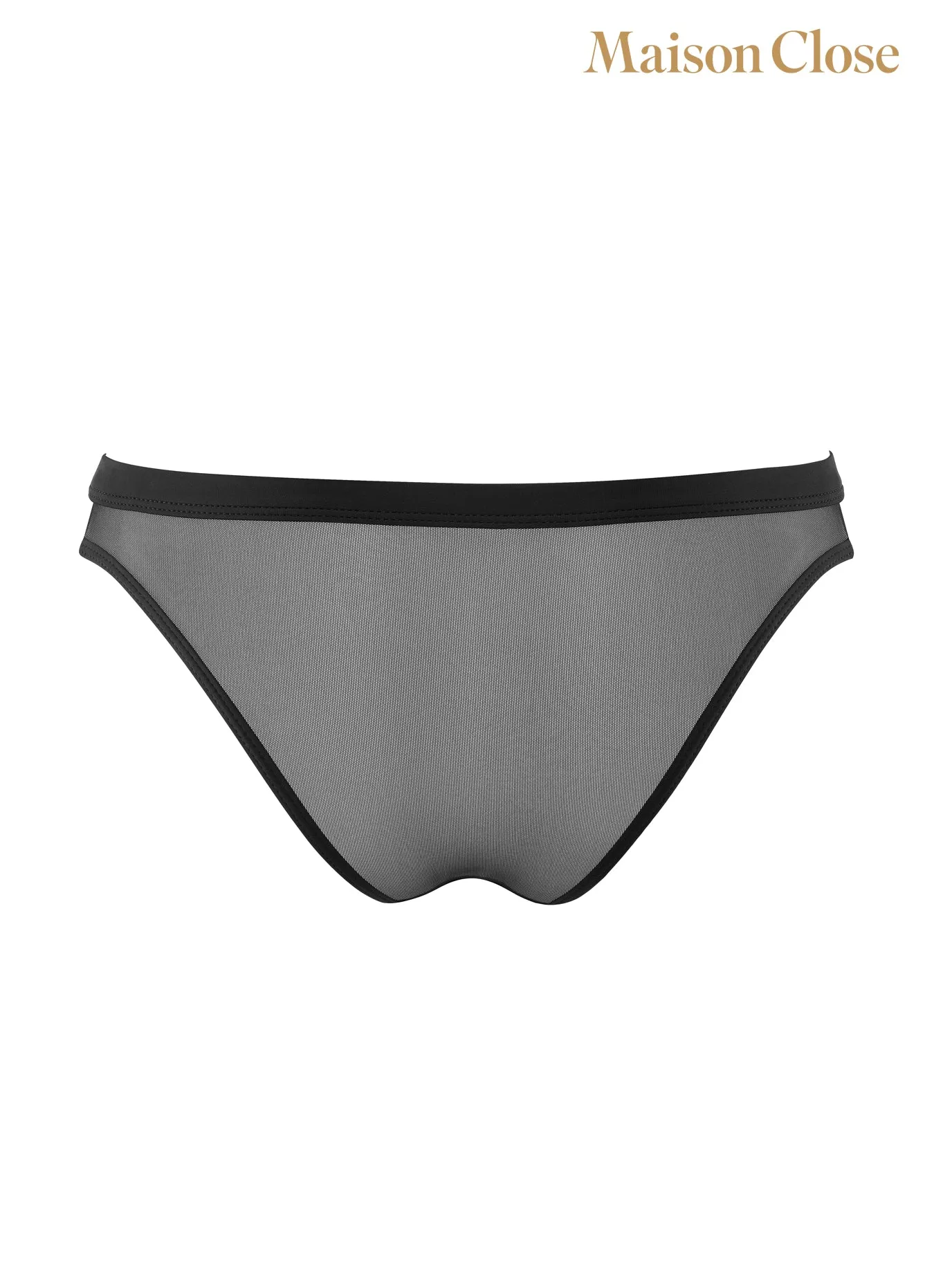 "Pure Tentation" Brief Black