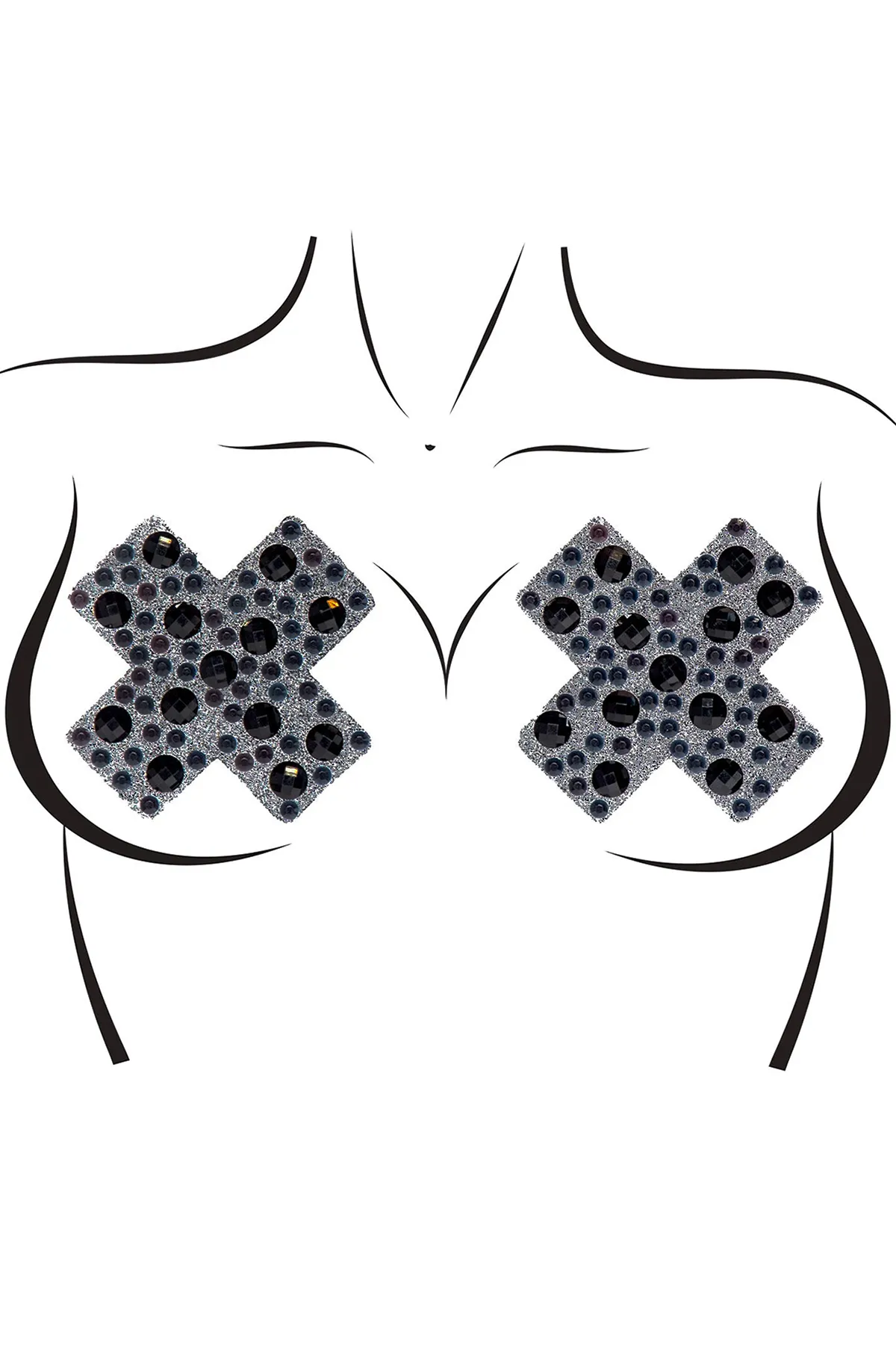 Rhinestone X Pasties