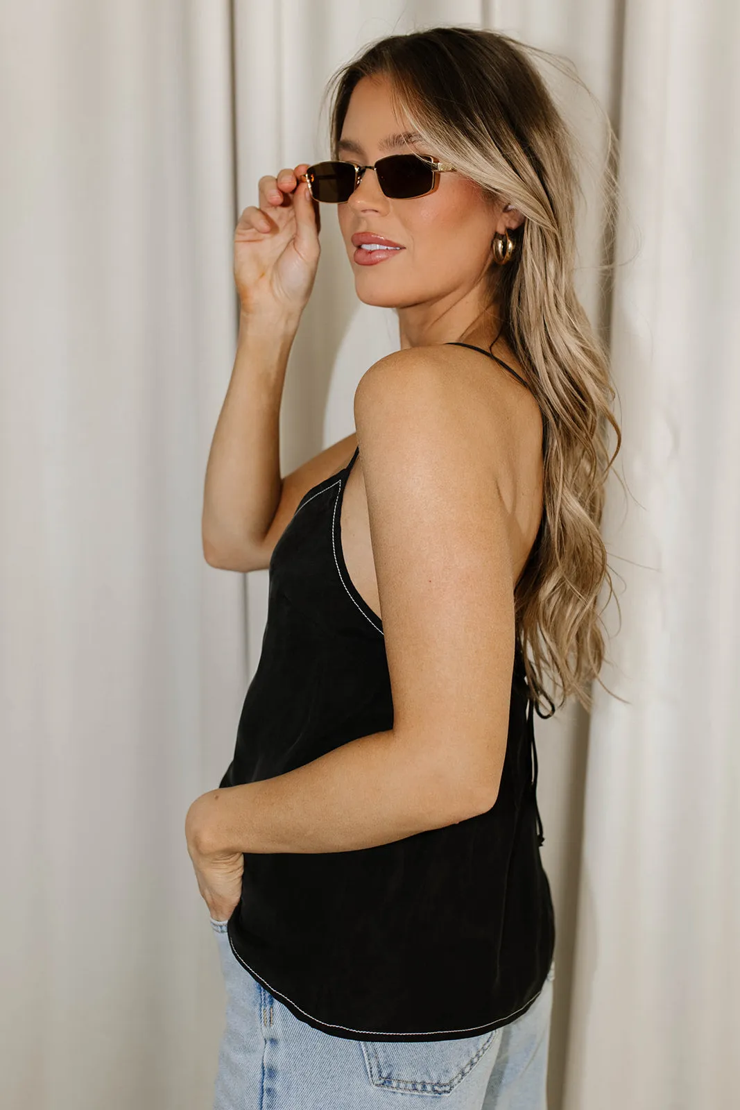 Romana Cami in Black