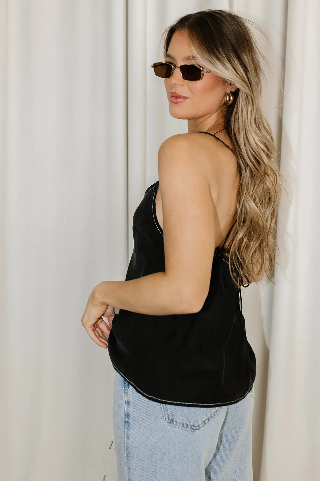 Romana Cami in Black