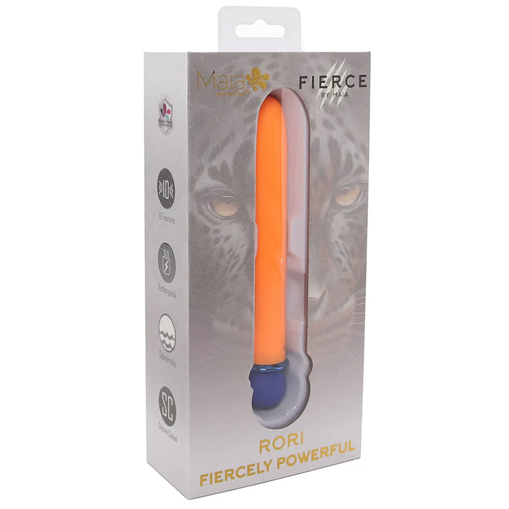 Rori Fiercely Powerful X-Long Bullet Vibe in Orange