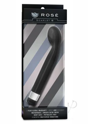Rose Scarlet G Black