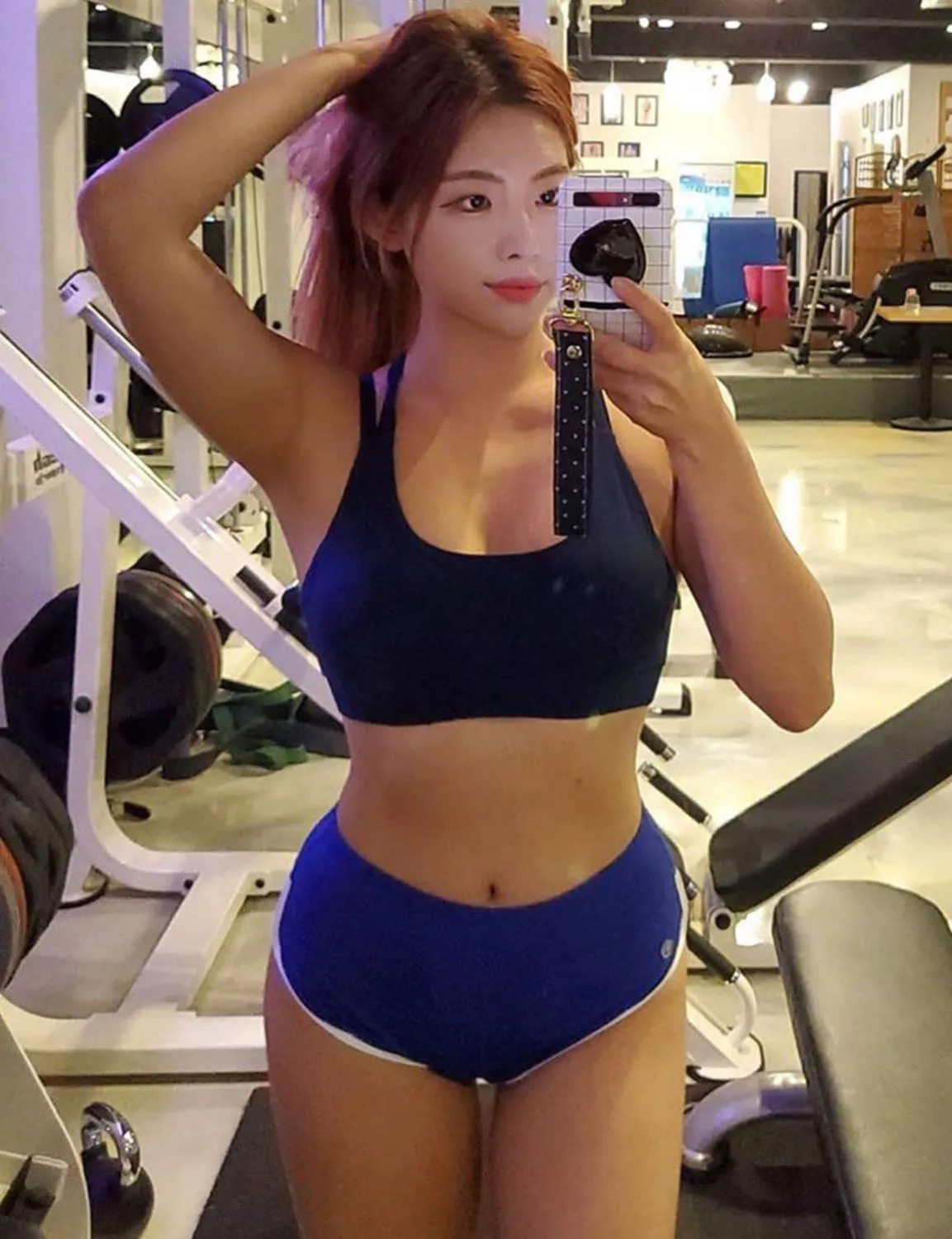 Sexy Booty Jogging Shorts navy ins_Jogging