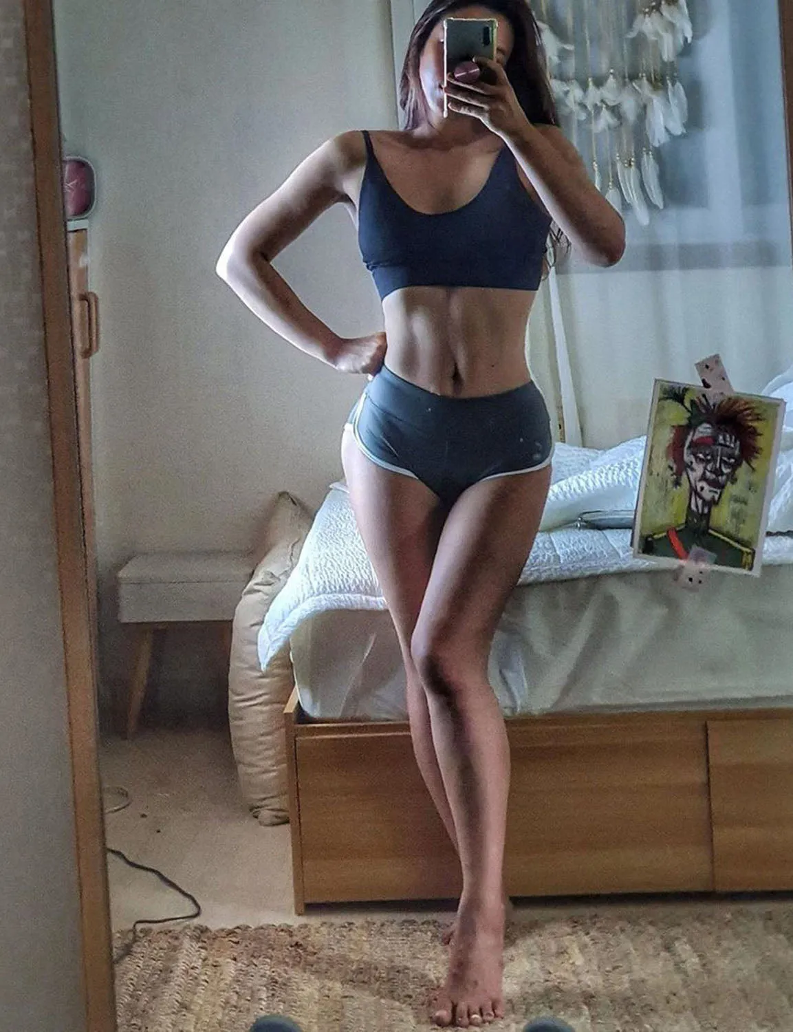 Sexy Booty Jogging Shorts shadowcharcoal ins_Jogging