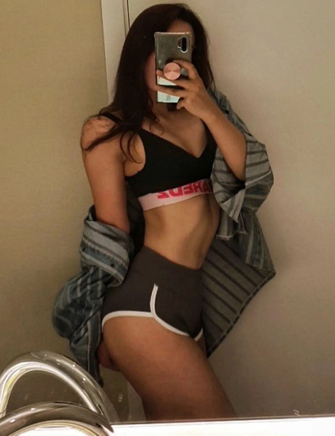 Sexy Booty Jogging Shorts shadowcharcoal ins_Jogging
