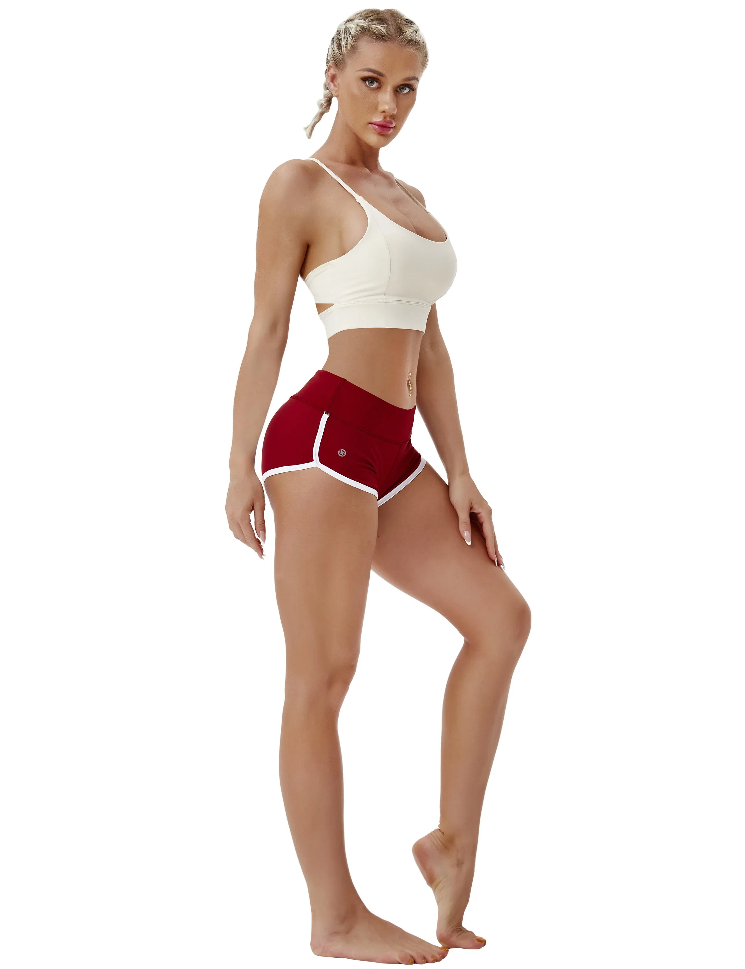 Sexy Booty Tall Size Shorts cherryred_Tall Size