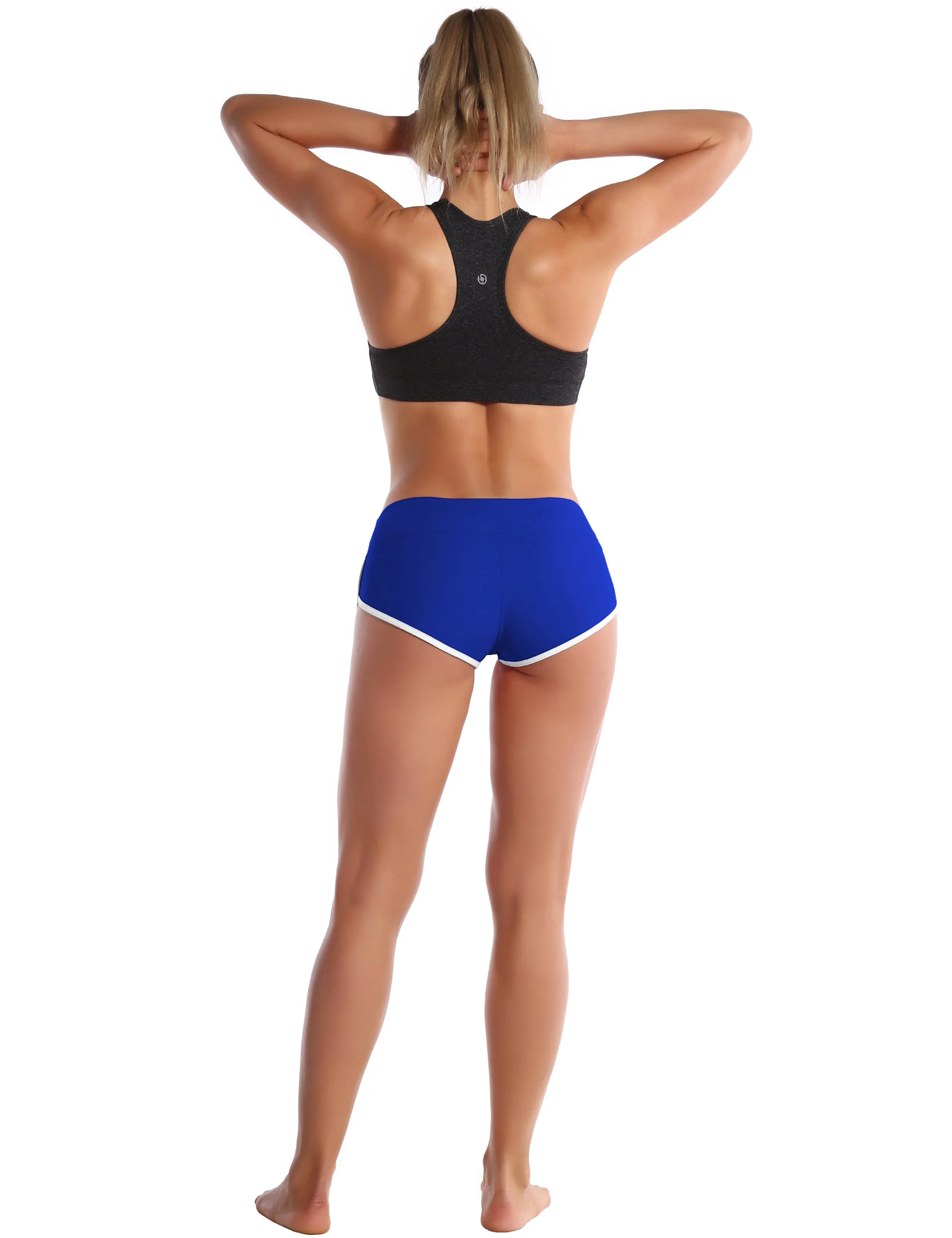Sexy Booty Yoga Shorts navy_yoga