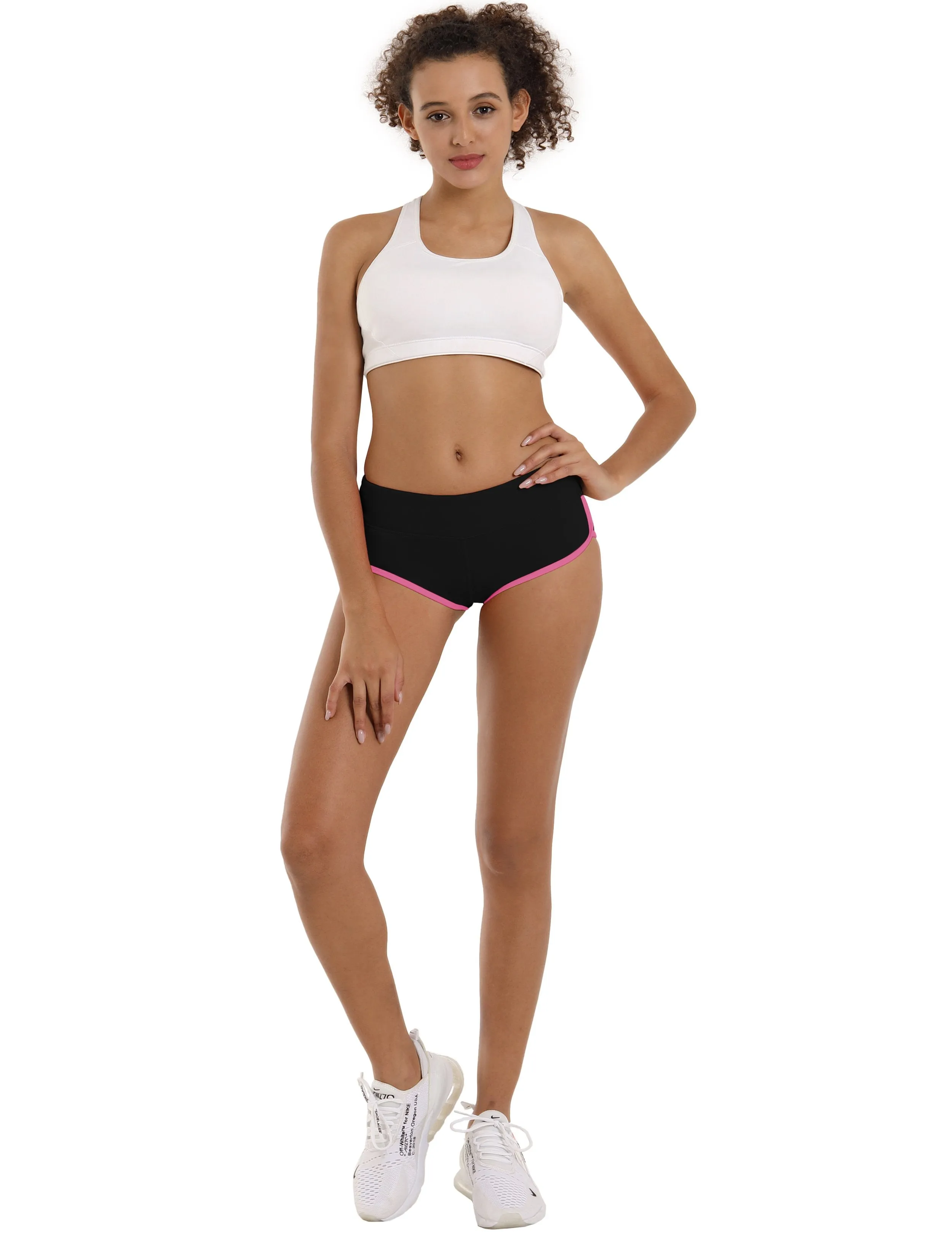 Sexy Booty yogastudio Shorts black_pink ins_yogastudio