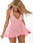 Sheer Chiffon Babydoll