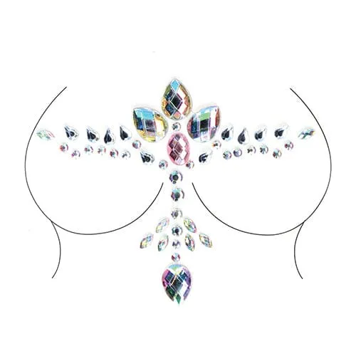 Shots - Le Desir Bliss Dazzling Cleavage Bling Sticker Dressing Accessories O/S (Multi Colour)