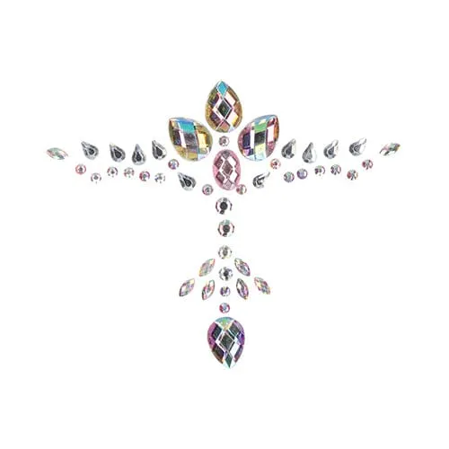 Shots - Le Desir Bliss Dazzling Cleavage Bling Sticker Dressing Accessories O/S (Multi Colour)