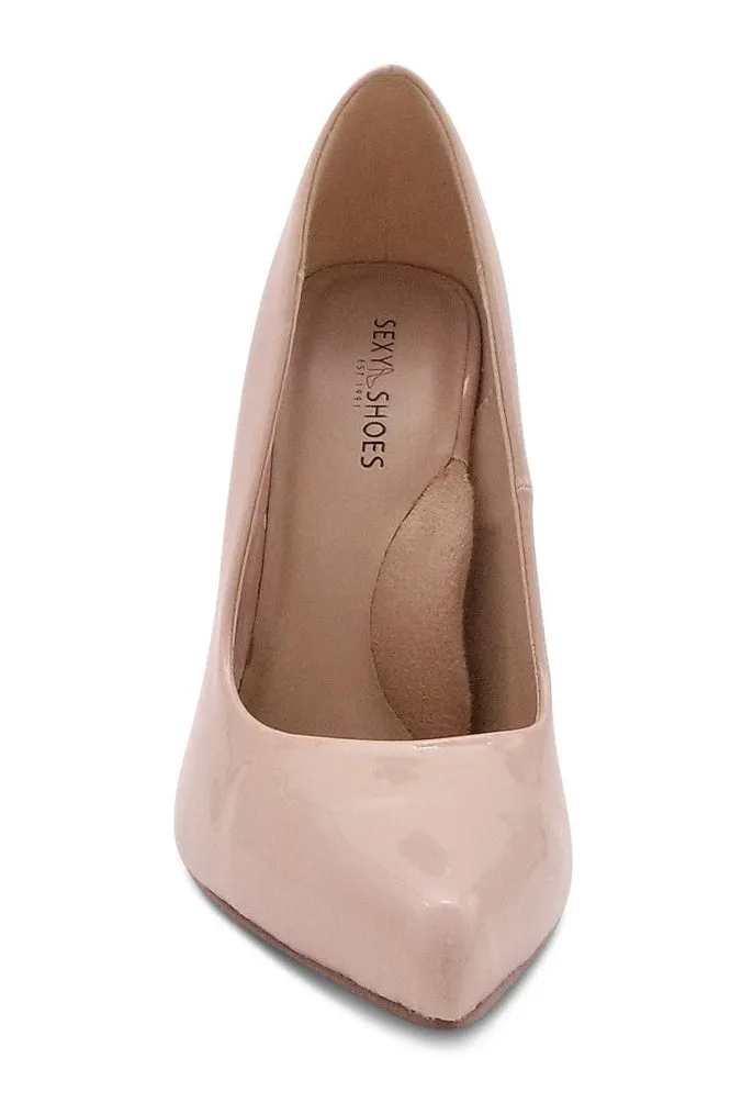 Sultry Low Cut Sky High Stiletto Heel Pump