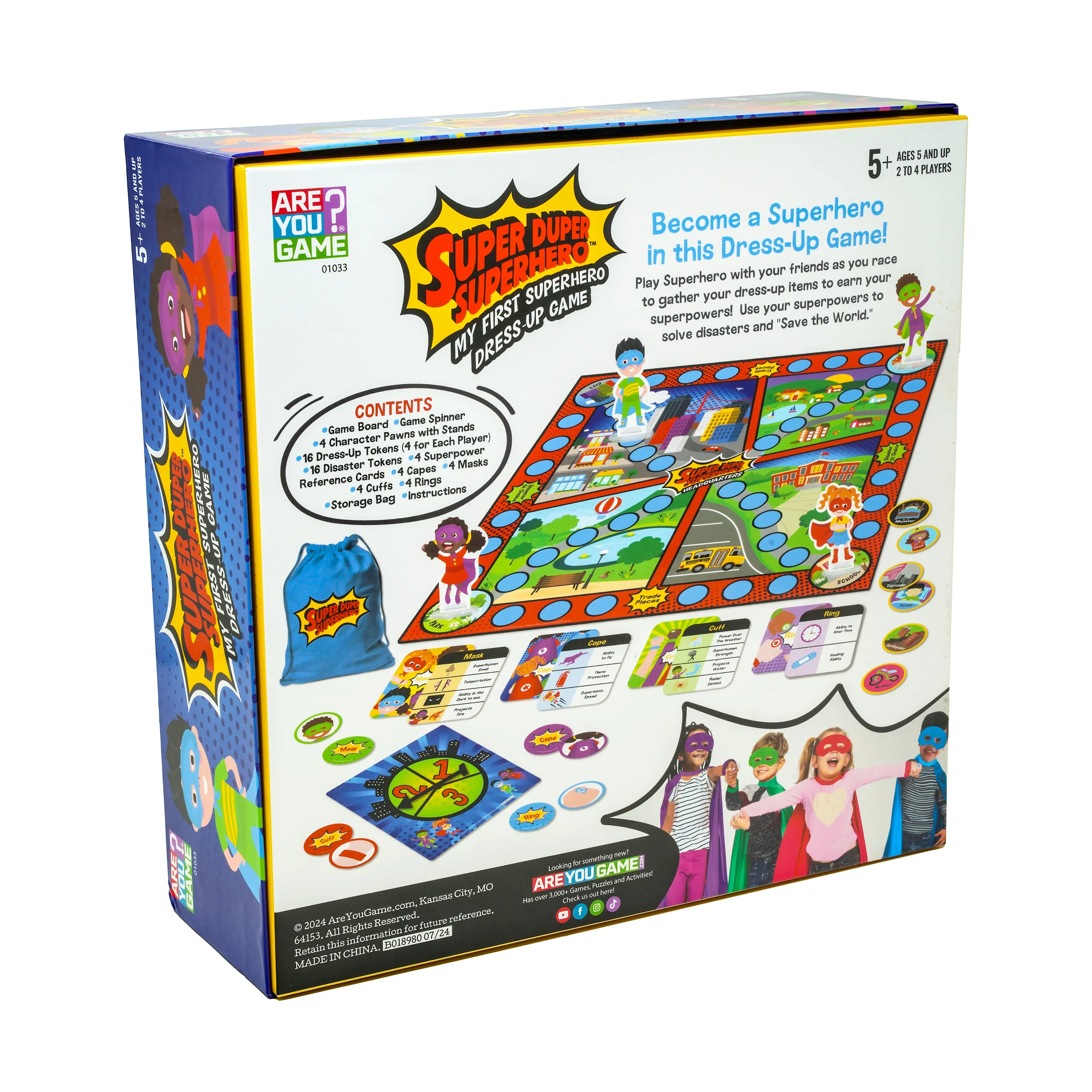 Super Duper Superhero Dress-Up Adventure Game - First Hero Experience
